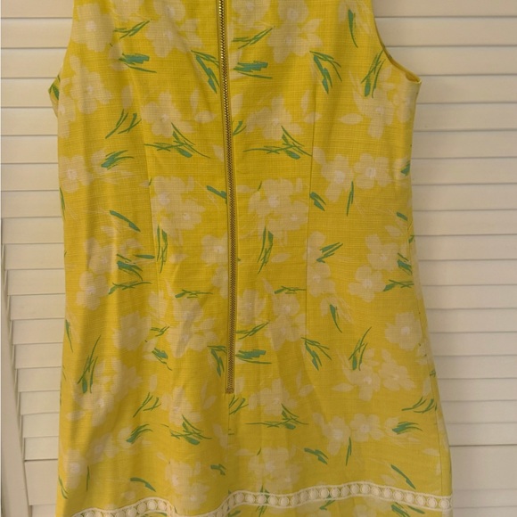 Eliza J sheath dress yellow size 4 - Picture 3 of 4
